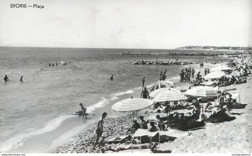 A6183 Romania Eforie / Vasile Roaita plaja 1960