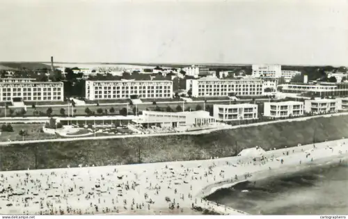 A6183 Romania Eforie / Vasile Roaita hotels Black Sea coast aerial view