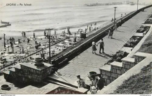 A6183 Romania Eforie / Vasile Roaita faleza 1963