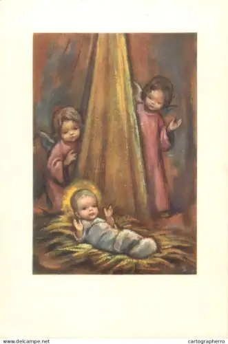 A5706 Baby Jesus with Angels