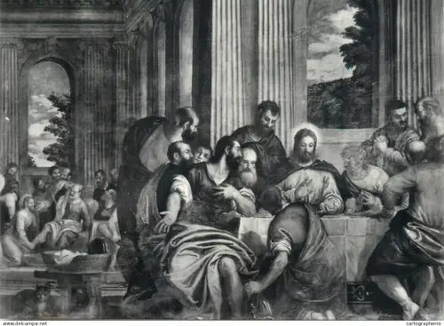 A5705 Italy Venezia Basilica SS Giovanni e Paolo L'Ultima Cena di Carlo Caliari
