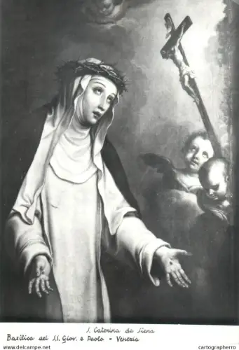 A5705 Italy Venezia Basilica SS Giovanni e Paolo - Santa Catarina da Siena