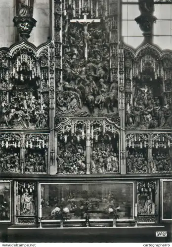 A5705 Germany Kolner Dom biblical scenes detail view