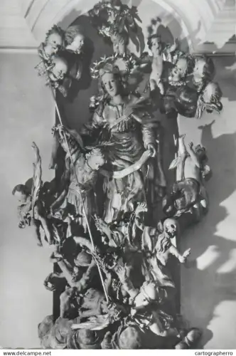 A5705 Austria Kahlenberg Saint Josefskirche Pestgruppe