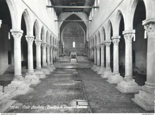 A5705 Italy Aquileia The Poppo Basilica interior view