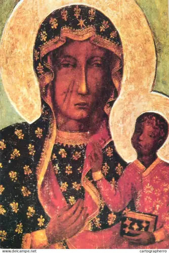 A5714 Poland Czestochowa Black Madonna icon