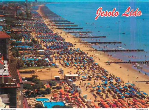 A5714 Italy Lido di Jesolo beach view