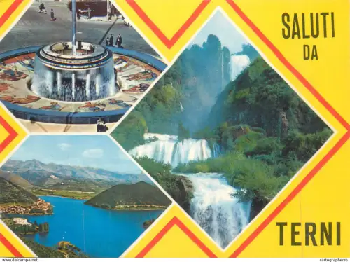 A5714 Bulgaria saluti da Terni multi view