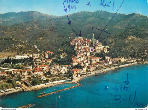 A5714 Italy Cervo panorama