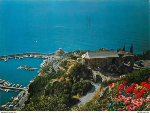 A5714 Italy Riviera dei Fiori Alassio Chiesetta sul Capo S Croce