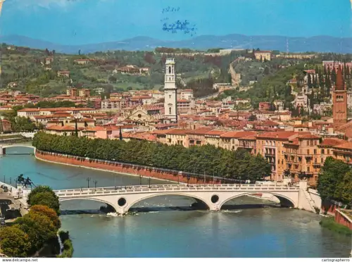 A5713 Italy Verona Ponte della Vittoria