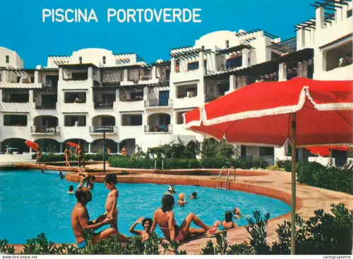 A5713 Italy Portoverde swimming-pool types and scenes