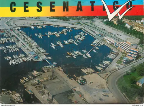 A5713 Italy Censenatico aerial view