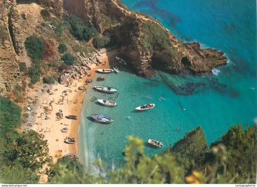 A5712 Italy Palinuro Spiaggia Buondormire aerial view