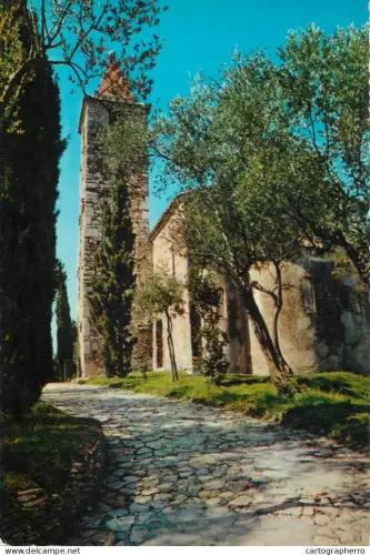 A5712 Italy Lago di Garda Sirmione Chiesa di S Pietro im Mavino