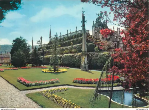 A5712 Italy Isola Bella Lago Maggiore giardino del palazzo Boromeo
