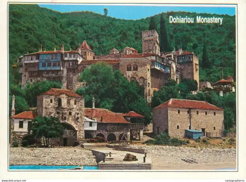 A5712 Greece Mount Athos Dohiariou monastery