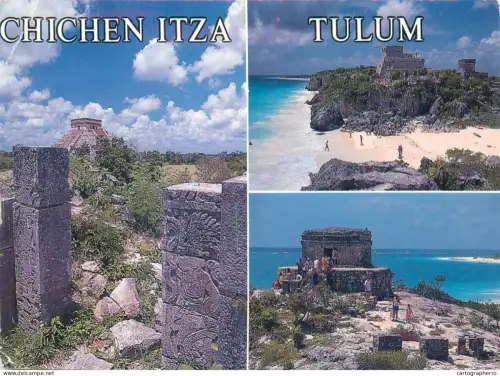 A5712 Mexico Chichen Itza Tulum multi view