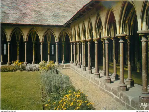 A5712 France  Le Mont Saint Michel Abbey Le Cloitre