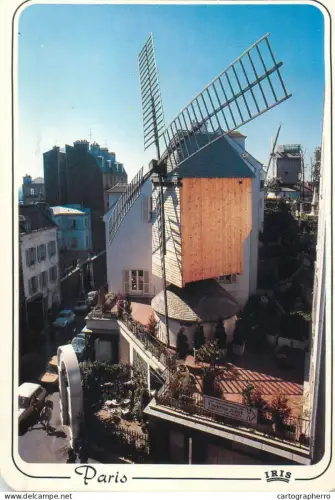 A5711 France Paris several Montmartre Les moulins