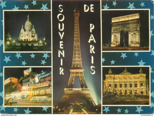 A5711 France Paris several night aspects