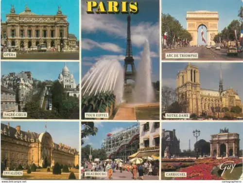 A5711 France Paris multi view