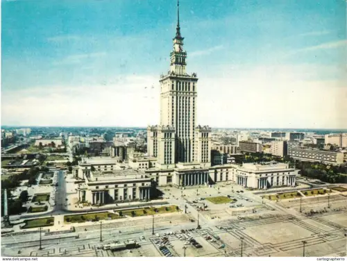 A5711 Poland Warsaw Palace of Culture and Science