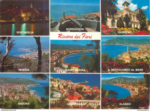 A5711 Italy Riviera dei Fiori multi view