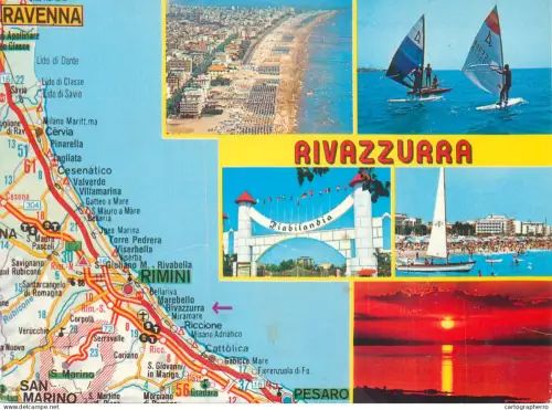 A5711 Italy Rivazzurra multi view and map