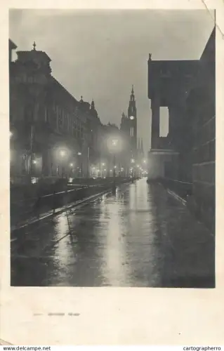 A6187 Wien bei Nacht, Reichstrasse 1929