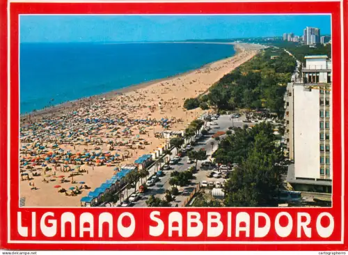 A5710 Italy Lignano Sabbiadoro la spiaggia