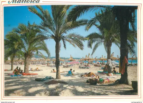 A5710 Spain Mallorca Baleares beach view