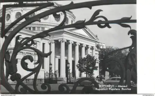 A6188 Romania Bucharest Bucuresti Athenee