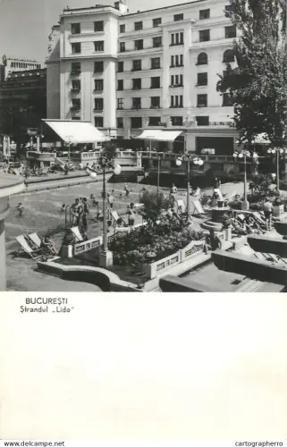 A6189 Romania Bucuresti Bucharest strand Lido A. de Musset stamp 1961