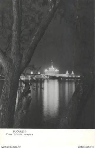 A6189 Romania Bucuresti Bucharest by night