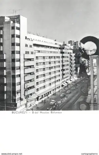 A6189 Romania Bucuresti Bucharest Nicolae Balcescu avenue