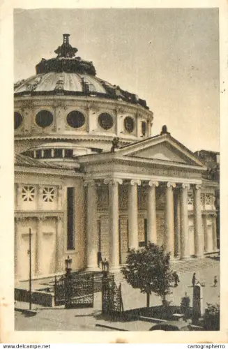 A6190 Romania Bucuresti Ateneul postal card 1959