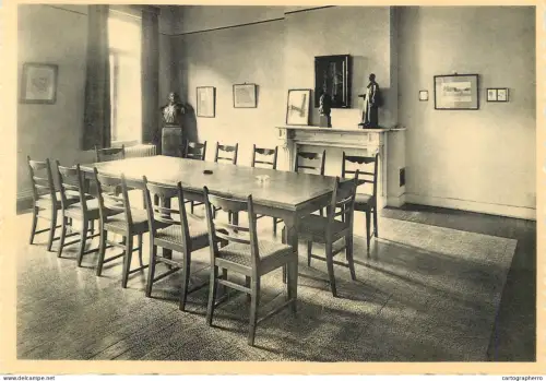 A6093 Belgium Ixelles-Bruxelles Maison Musee Camille Lemonnier salle de reunion