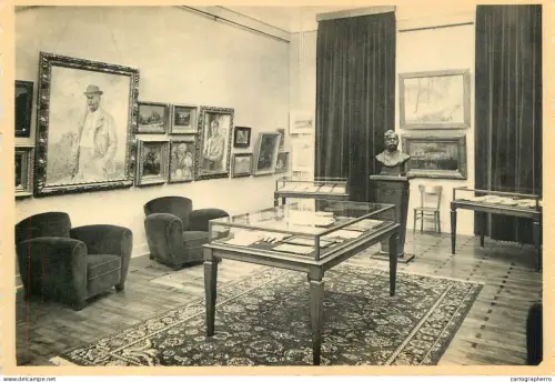 A6093 Belgium Ixelles-Bruxelles Maison Musee Camille Lemonnier cote jardin