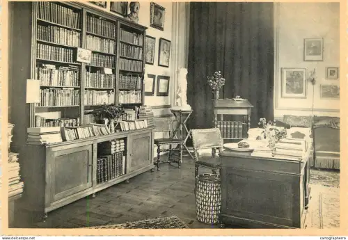 A6093 Belgium Ixelles-Bruxelles Maison Musee Camille Lemonnier cabinet de travail