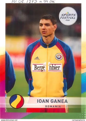 A6092 Card/print football Romania Ioan Ganea