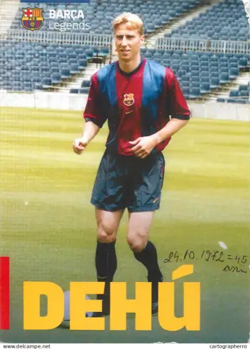A6092 Card/print football Barca Legends Dehu