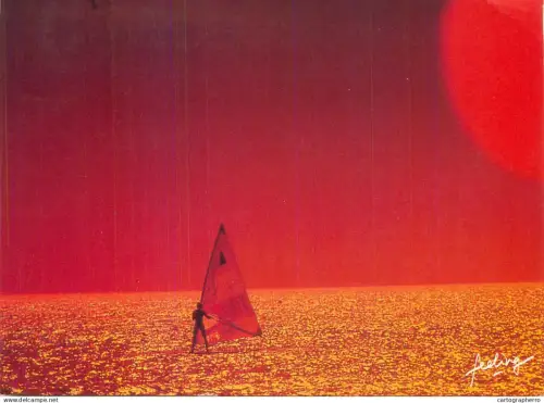 A5709 Windsurfing artistic photo