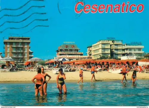 A5709 Italy Censenatico beach view