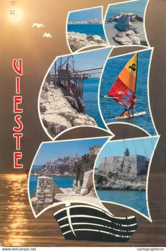 A5709 Italy Vieste Gargano multi view