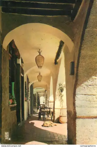 A5708 France Biot (Alpes-Maritimes) Vieux Bourg arcades