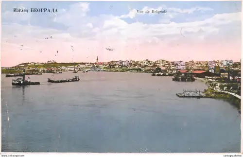 A6194 Vue de Belgrade cpa