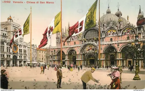 A6194 Venezia (Venice) Chiesa San Marco 1912