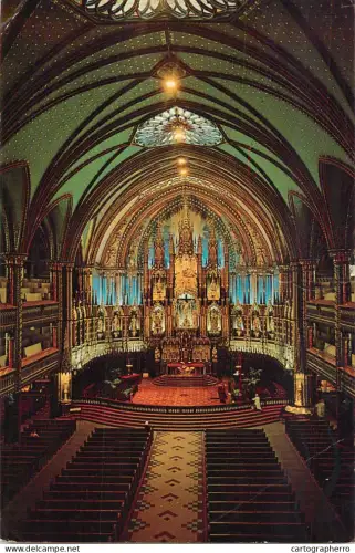 A6194 Montreal Notre-Dame Church interior 1967