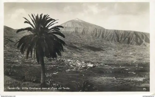 A6194 Tenerife Pico de Teide 1932